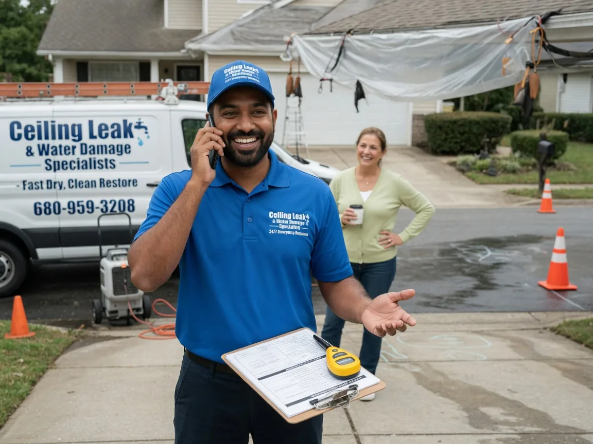 Ceiling Leak Cleanup Kingsville, TX FAQs